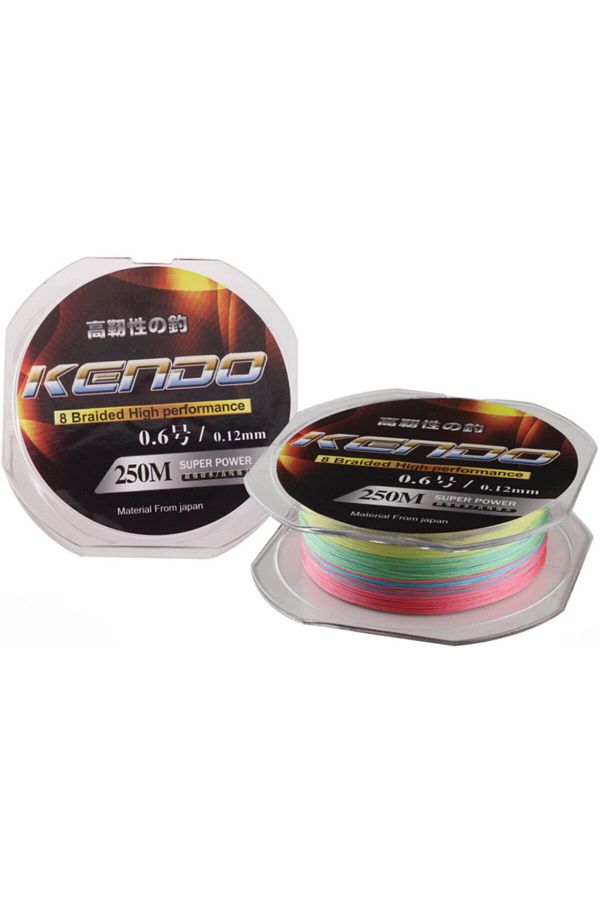 Dynema 8 Örgü 120mt (multıcolour) 0,26mm