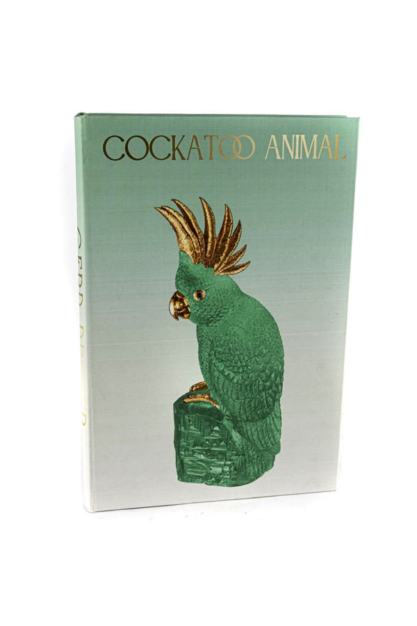 Yeşil Cockatoo Kitap Kutu 35x24x3 cm
