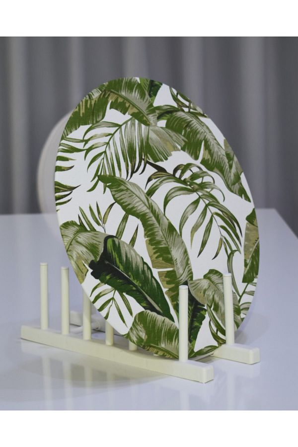 Ahşap Mdf Yaprak Desenli Renk Supla 35 cm