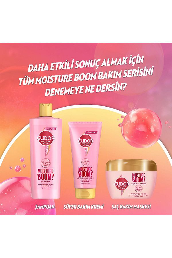 Collagen Blends Saç Bakım Maskesi Moisture Boom Yoğun Nem Terapisi 160 ml_6