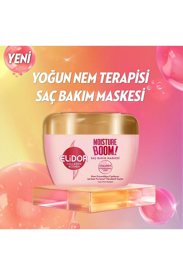 Collagen Blends Saç Bakım Maskesi Moisture Boom Yoğun Nem Terapisi 160 ml_2