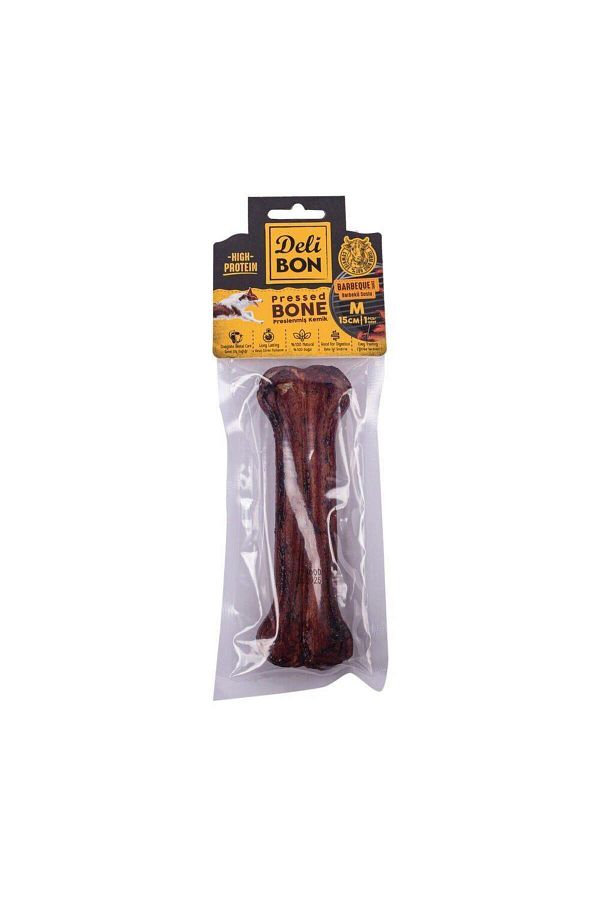 Deri Pres Kemik 15cm M Boy 1li Paket Barbekü 15cm