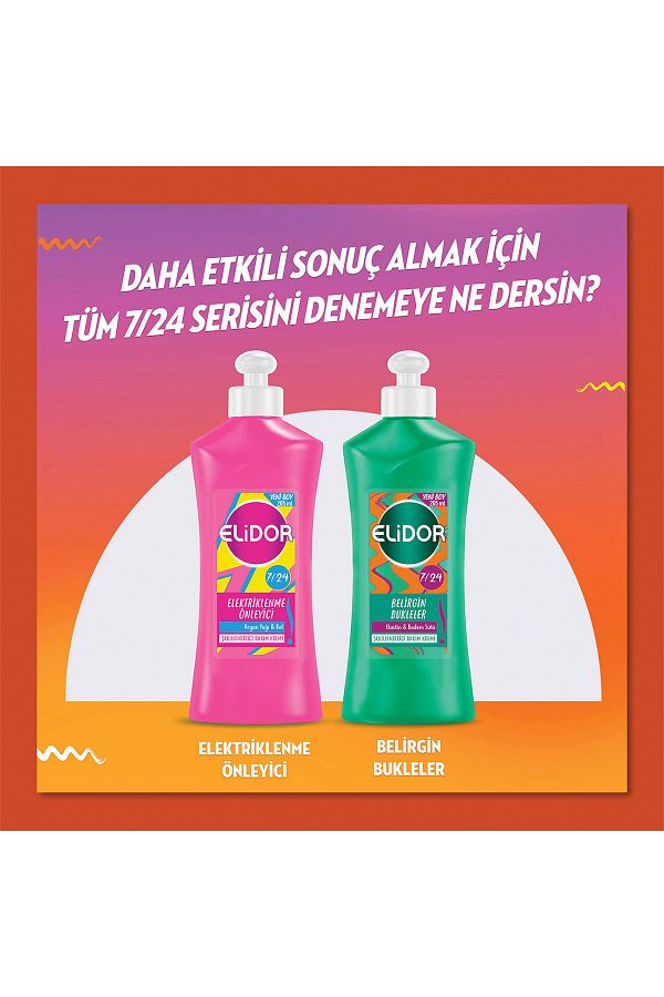 7/24 Şekillendirici Saç Bakım Kremi Onarıcı Etki Keratin & Çay Ağacı Yağı 265 ml_4