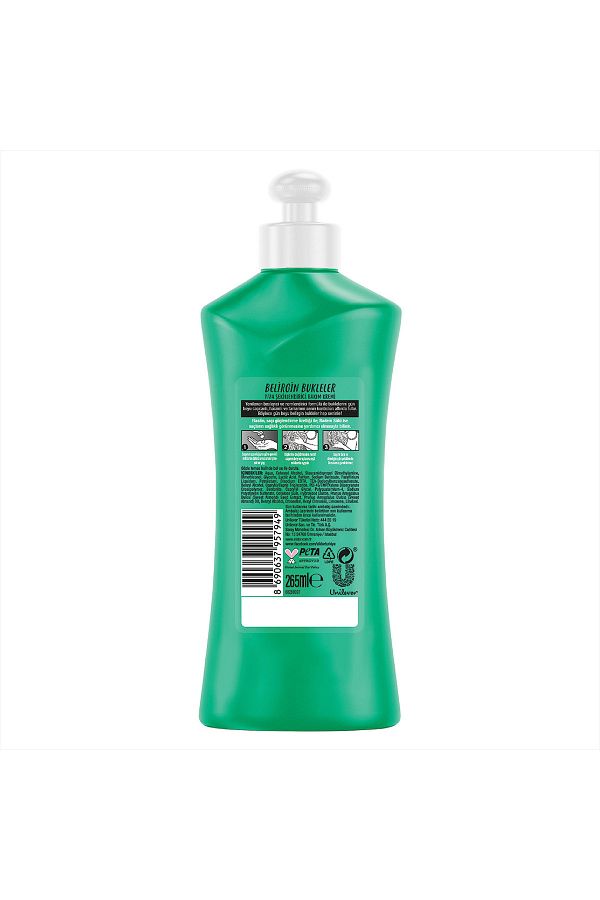 7 24 Şekillendirici Saç Bakım Kremi Belirgin Bukleler Elastin Badem Sütü 265 ml_6