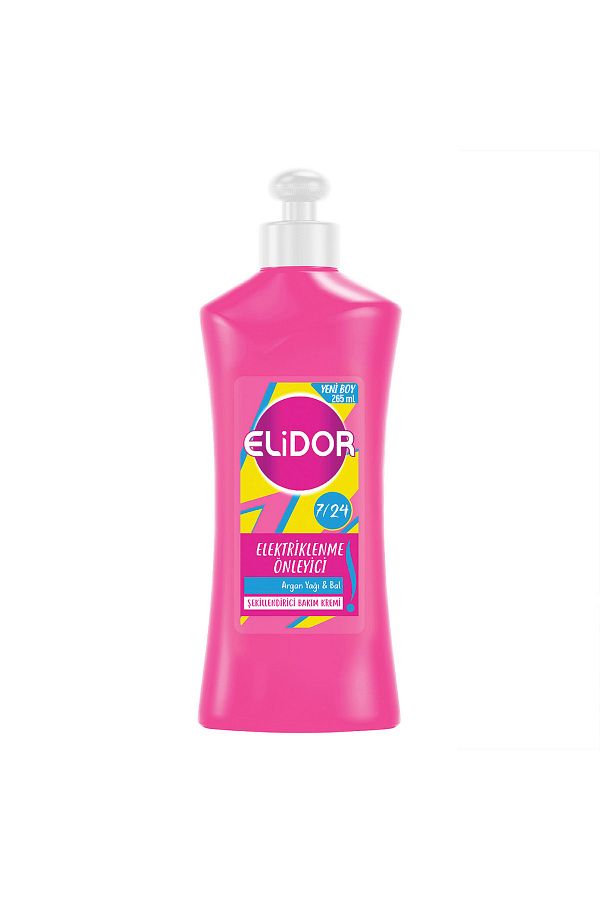 7 24 Şekillendirici Saç Bakım Kremi Elektriklenme Önleyici Argan Yağı Bal 265 ml_1