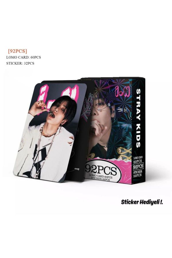 STRAY KIDS '' IN '' Çift Yön Baskılı Lomo Card Seti