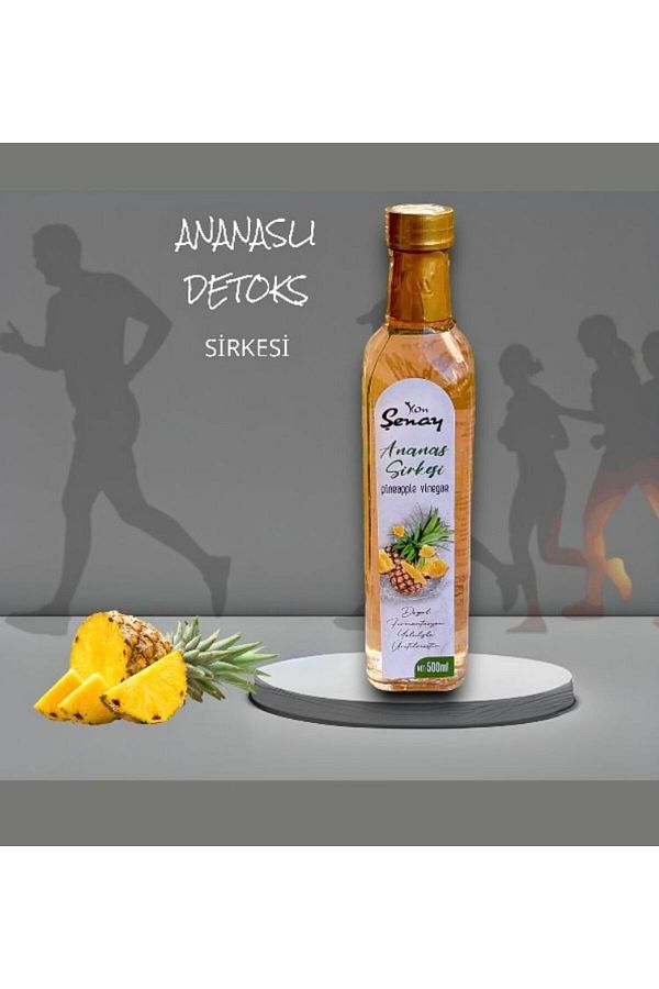 Ananaslı Detoks Sirkesi Ananas Sirkesi 500 ML