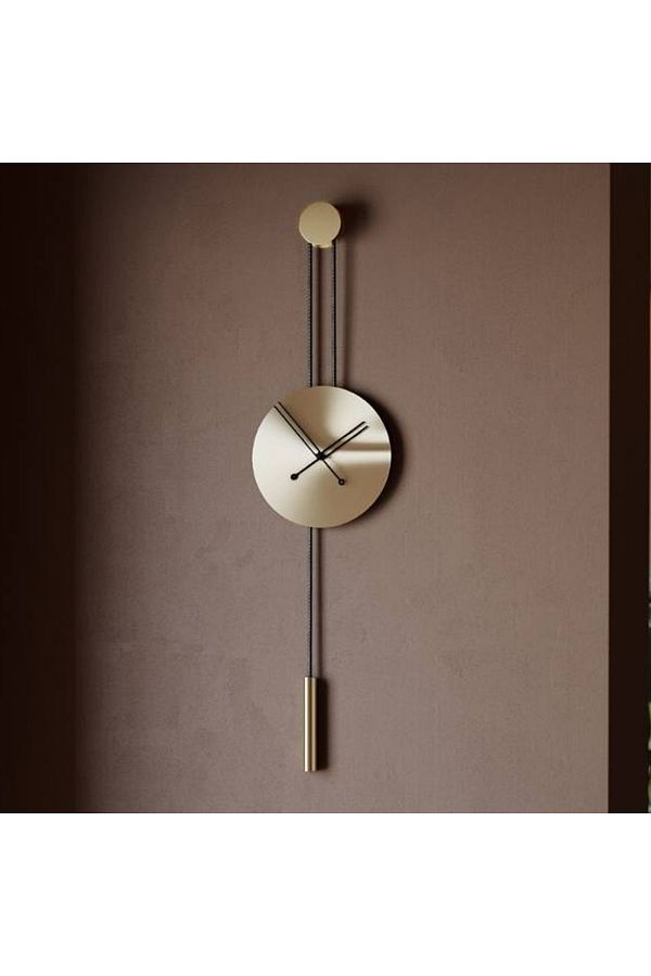 Antik Gold Duvar Saati 30 cm
