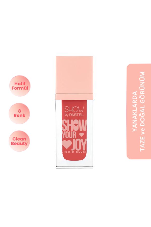 Show Your Joy Liquid Blush - Likit Allık 58