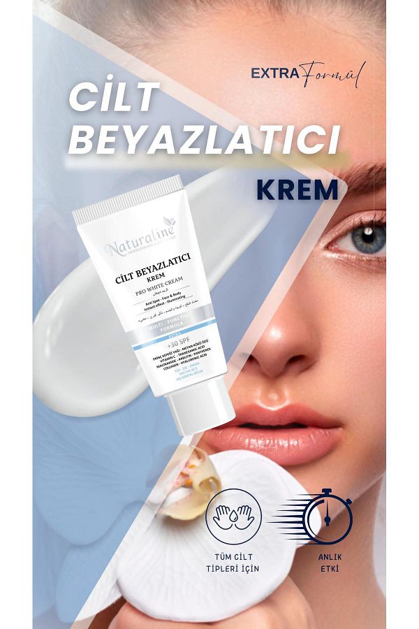 Cilt Beyazlatıcı Bakım Kremi 100 ml Pro White Cream