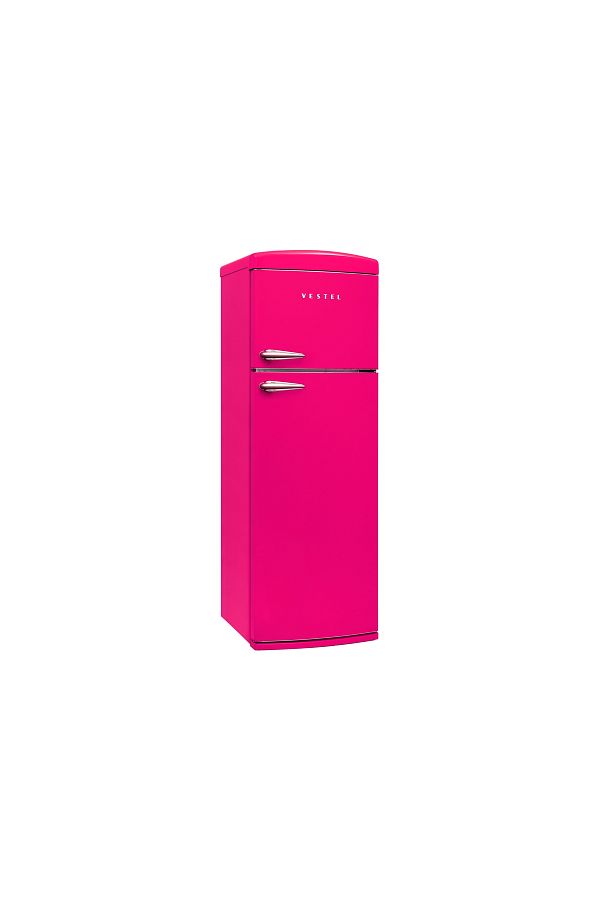 VESTEL RETRO SC32111 Pembe Statik Buzdolabı - Görsel 2