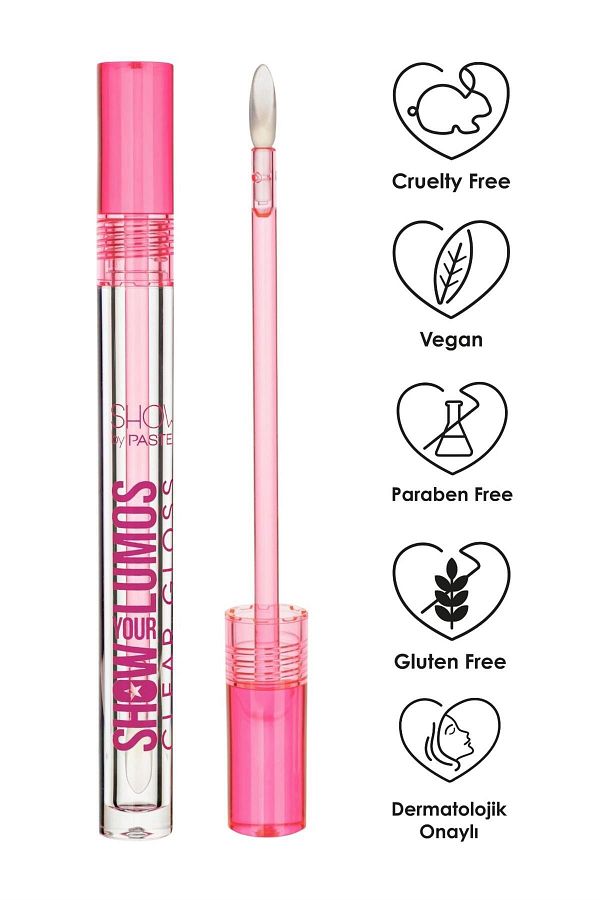 Show Your Lumos Clear Gloss - Dudak Parlatıcısı_1