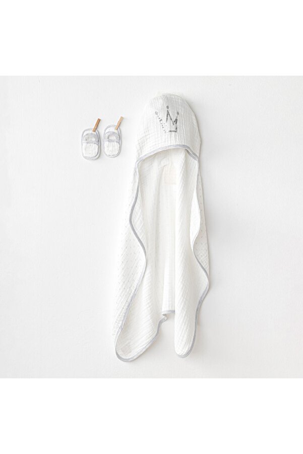 BEBEK HAVLU SET TOWEL SET 80X80 MUSLIN WAWA BOYS