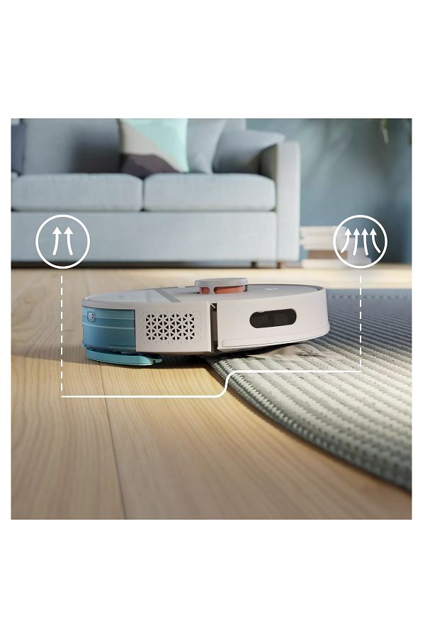 Philips 4000 Pa Ultra Emiş Güçlü Lazer Özellikli İstasyonlu Kuru ve Islak Robot Süpürge