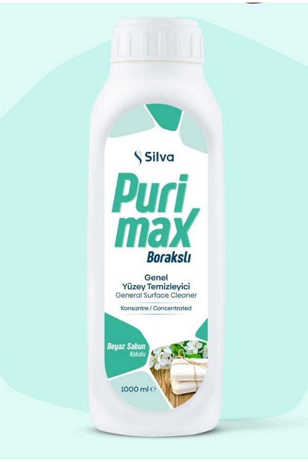 Purimax Genel Yüzey Temizleyici Beyaz Sabun Kokulu 1000 ml
