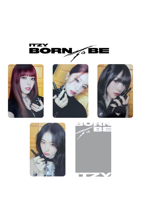 ITZY '' Born to Be '' Limited Photocards Set A