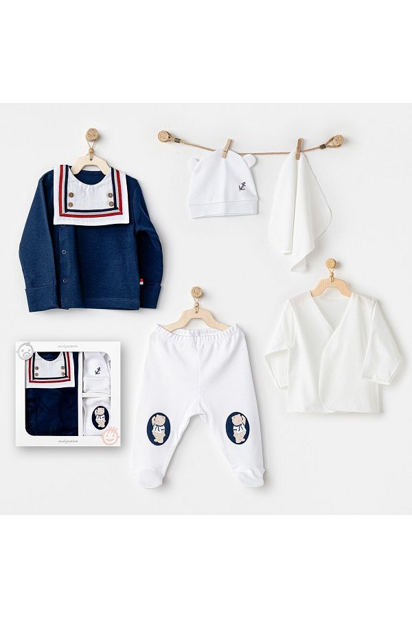 Sailor Bear 5'li Bebek Hastane Çıkış Seti AC24540