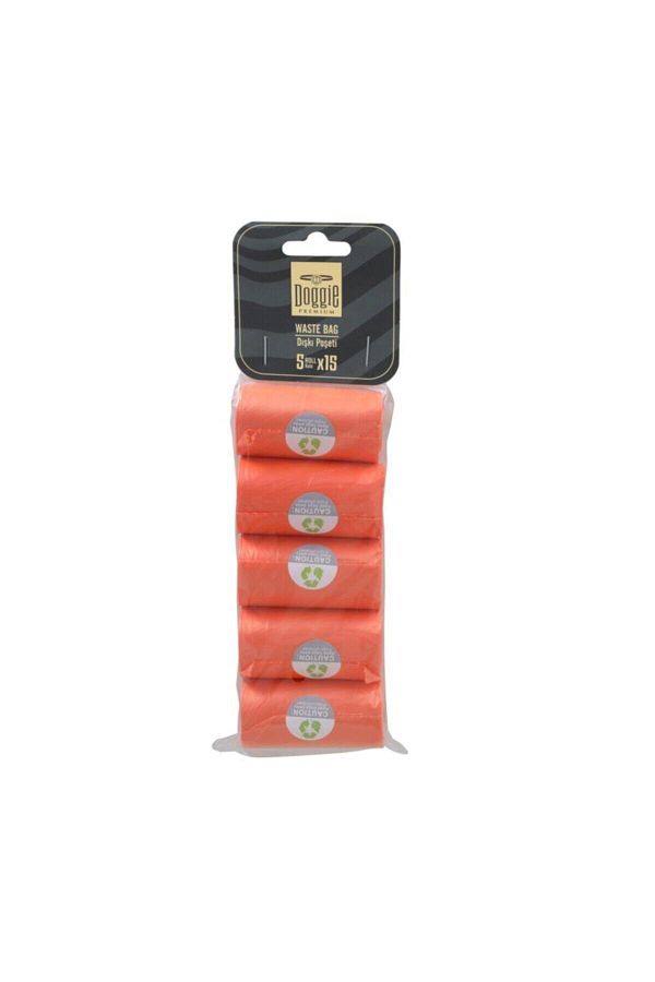 Premıum Waste Bag Dışkı Poşeti Köpek Kaka Toplama Poşeti 5x15 Adet