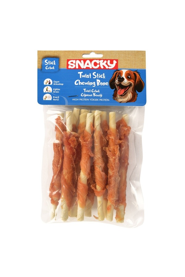 T. Tavuk Sargılı Çubuk Köpek Ödül 10'lu *13cm *100g