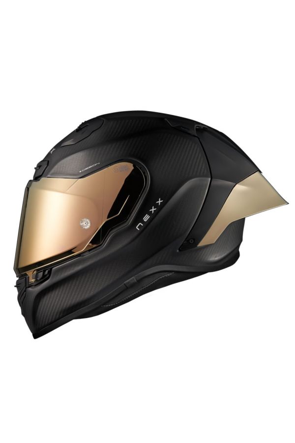 X.R3R ZERO PRO 2 MAT KARBON-GOLD KASK