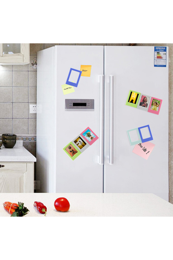 Fujifilm Instax Mini 12 Fotoğraf Makinesi-20li Film-Büzgülü Kılıf-Simli Koruyucu Kılıf ve Mıknatıslı Çerçeve - Görsel 7