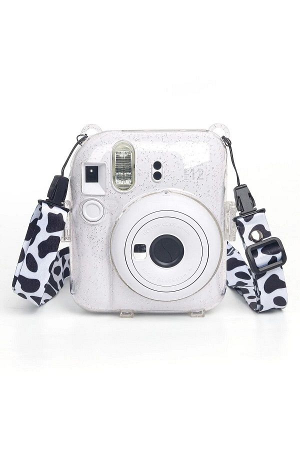Fujifilm Instax Mini 12 Fotoğraf Makinesi-20li Film-Büzgülü Kılıf-Simli Koruyucu Kılıf ve Mıknatıslı Çerçeve - Görsel 5