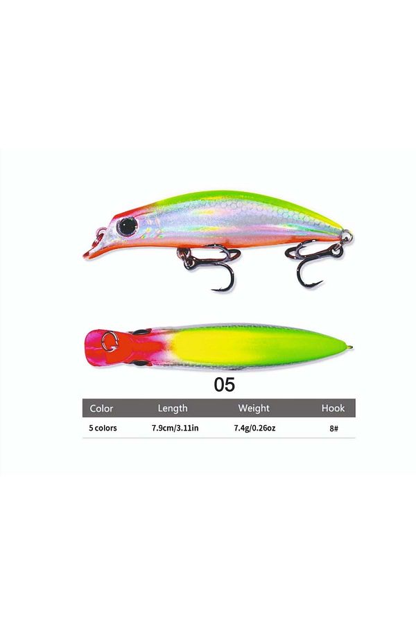 Basking Floating 7.9 CM 7.4 GR Maket Balık - 05