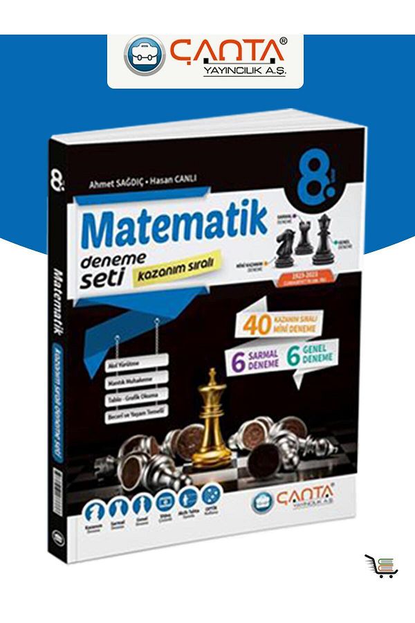Çanta 8. Sınıf Matematik Kazanım Sıralı Deneme Seti