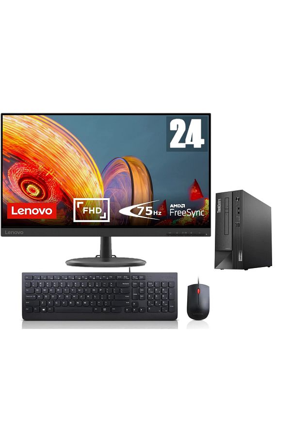 LENOVO Thınkcentre Neo 50S Sff I5 12400 8gb 256GB SSD 23.8"monitör Freedos SFFN11T00014TX01+ZETTAUSBBELLEK