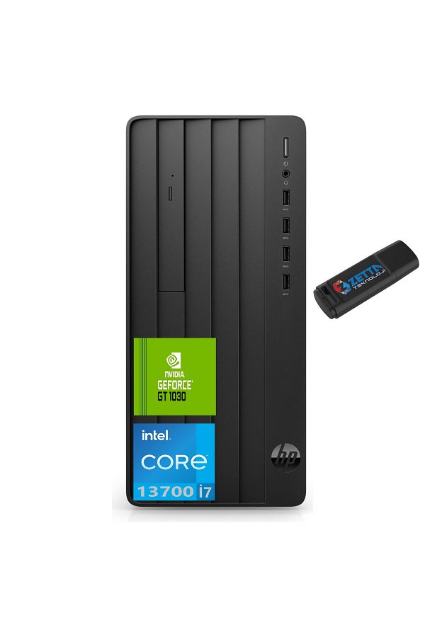 HP 290 Pro G9 Intel Core I7 13700 32GB 2tb SSD WINDOWS11PRO 4gb GT1030 V8T2X1ES36+ZETTAFLASH