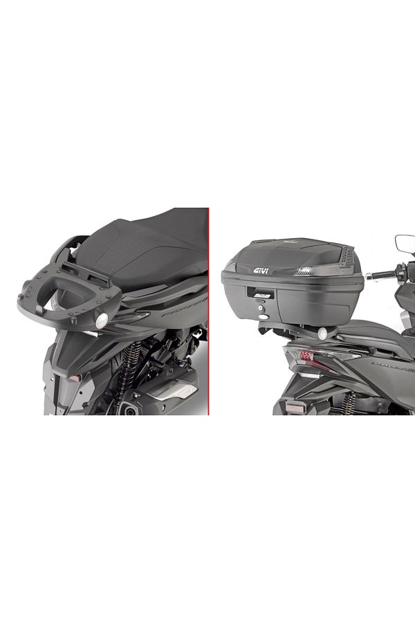 SR1166 HONDA FORZA 250 (18-20/23) - ADV 350 (22-23) ARKA ÇANTA TAŞIYICI