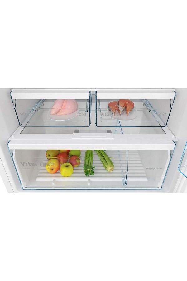 Bosch KDN76XWE0N Çift Kapılı No Frost Beyaz Buzdolabı - Görsel 3