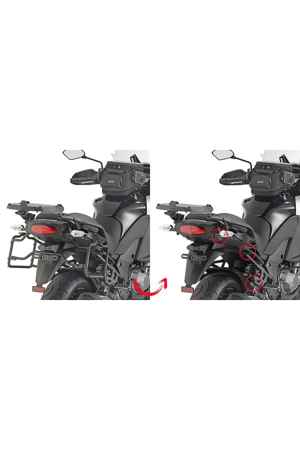 PLR4113 KAWASAKI VERSYS 1000 (15-16) YAN ÇANTA TAŞIYICI