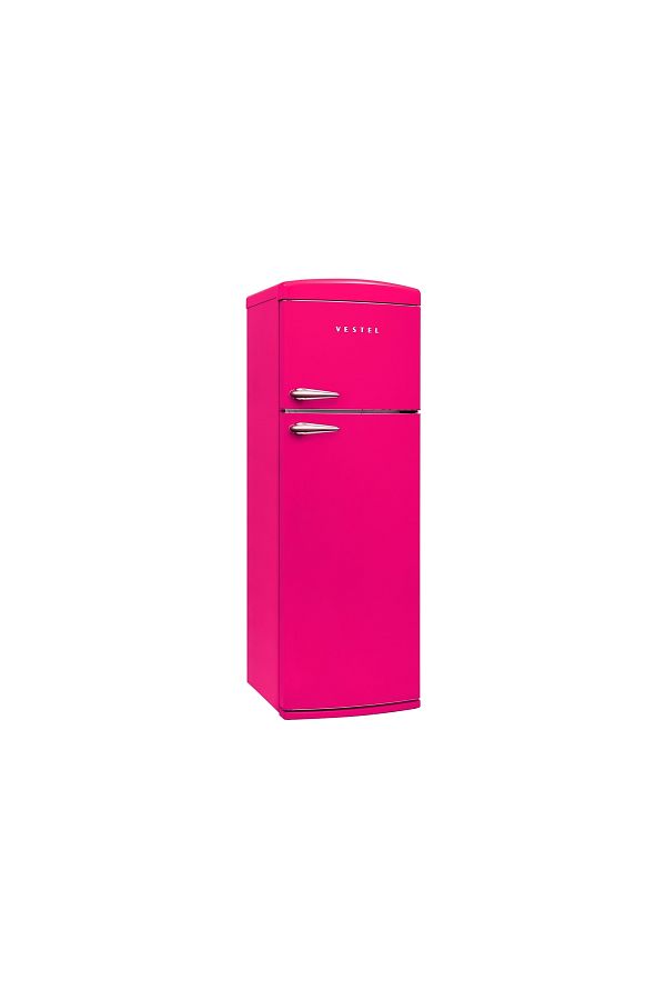 VESTEL RETRO SC32001 Pembe Statik Buzdolabı - Görsel 2