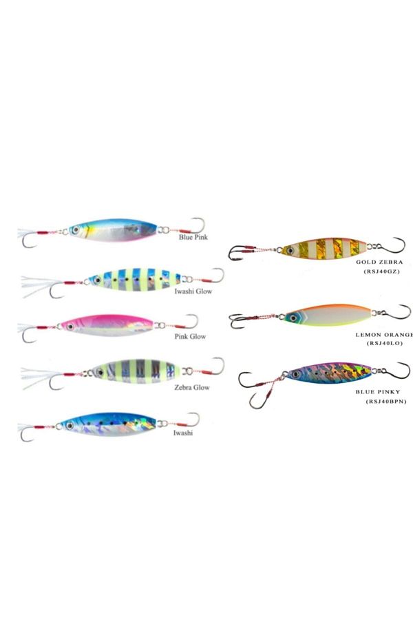 Rocky Shore Slow Jig 50 Gr - Blue Pinky Hobimexpress