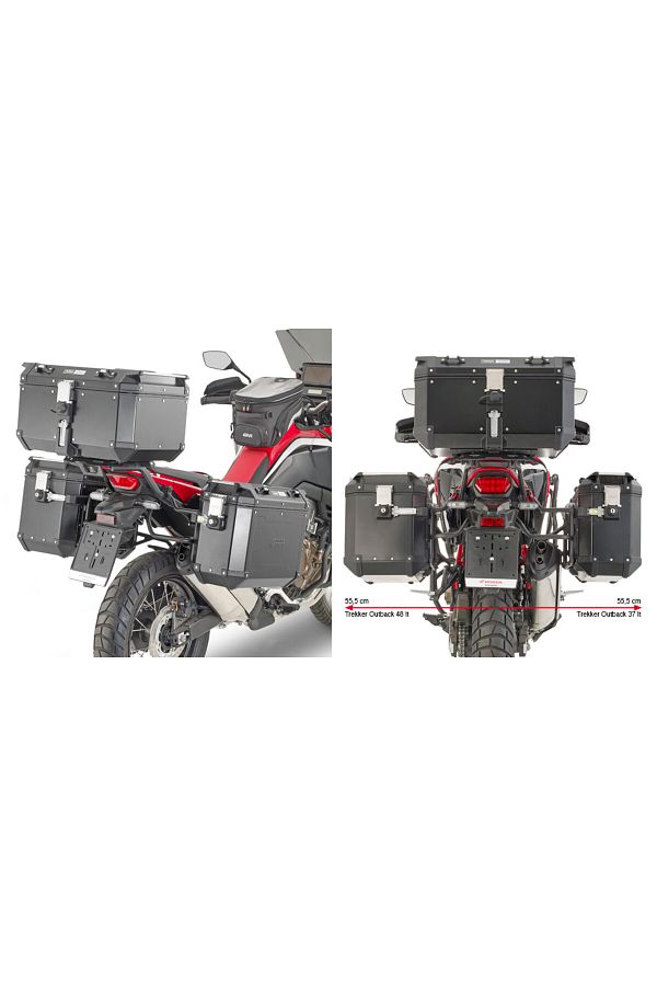 PLO1179CAM HONDA CRF1100L AFRICA TWIN (20-23) YAN ÇANTA TAŞIYICI
