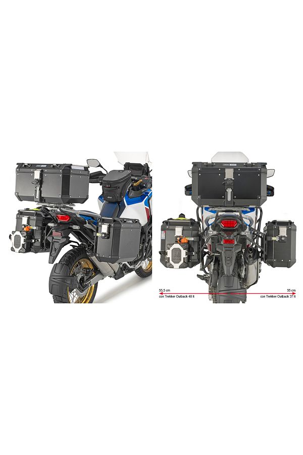 PLO1178CAM HONDA CRF1100L AFRICA TWIN ADVENTURE SPORTS (20-23) YAN ÇANTA TAŞIYICI