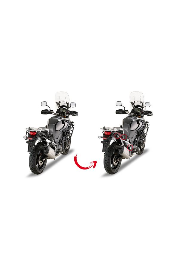 PLR3105 SUZUKI DL 1000 V-STROM (14-19) YAN ÇANTA TAŞIYICI