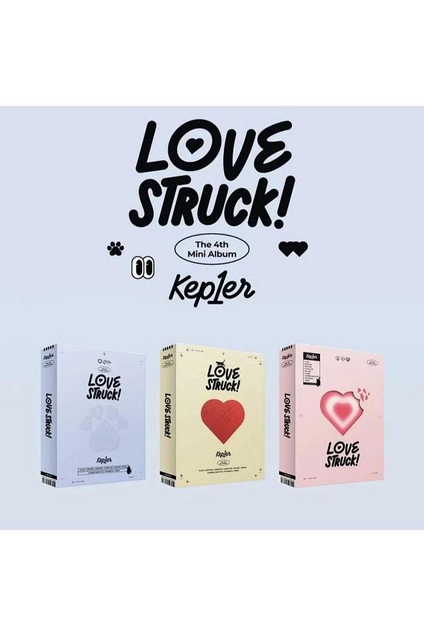Kep1er Mini Album Vol. 4 - LOVESTRUCK! - (Random - Rasgele versiyon)