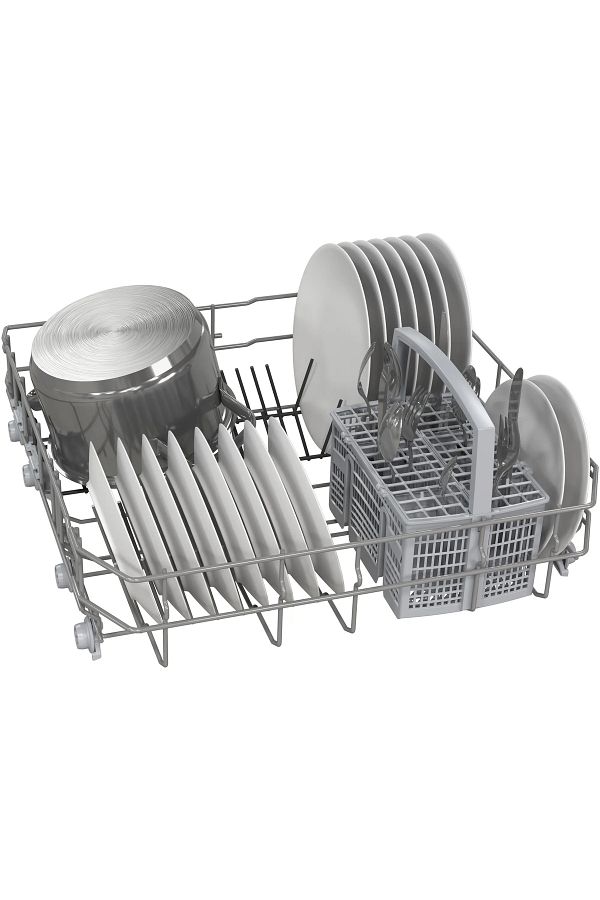 Bosch SMI4IKS50T Bosch Serie 4 Yarı Ankastre Bulaşık Makinesi 60 cm Paslanmaz çelik - Görsel 5