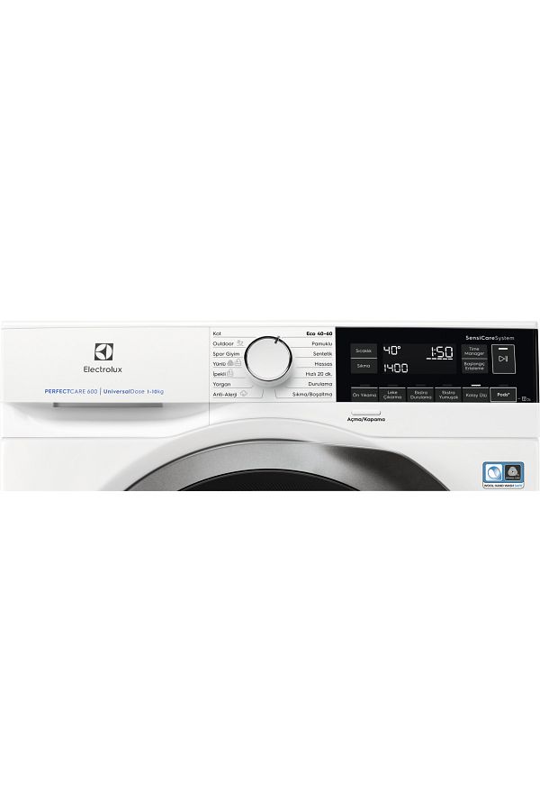 Electrolux EW6F341PST UniversalDose A Enerji Sınıfı 10kg 1400 Devir Çamaşır Makinesi Beyaz - Görsel 13