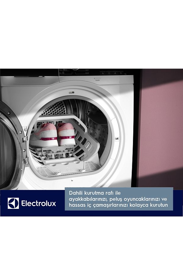 Electrolux EW9H189ST CycloneCare 3DSense 9 kg Wi-Fi A+++ Enerji Sınıfı Inverter Kurutma Makinesi - Görsel 11