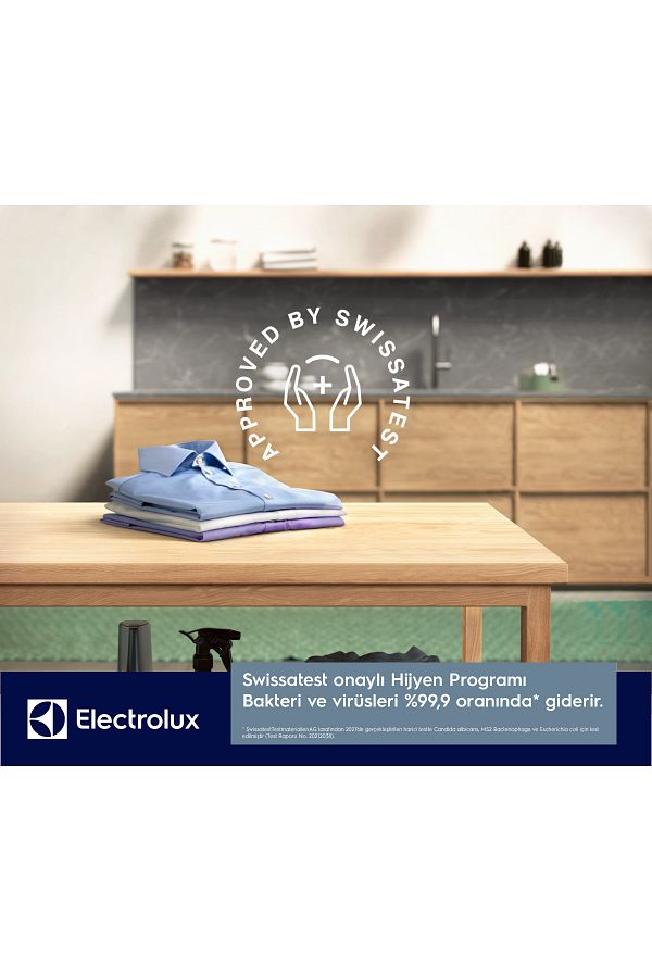 Electrolux EW9H189ST CycloneCare 3DSense 9 kg Wi-Fi A+++ Enerji Sınıfı Inverter Kurutma Makinesi - Görsel 7