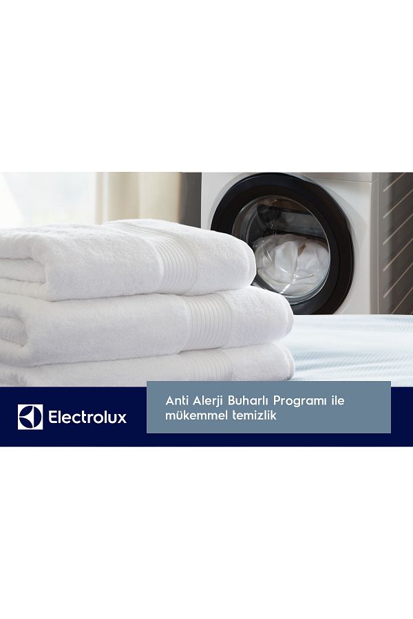 Electrolux EW6F341PST UniversalDose A Enerji Sınıfı 10kg 1400 Devir Çamaşır Makinesi Beyaz - Görsel 5