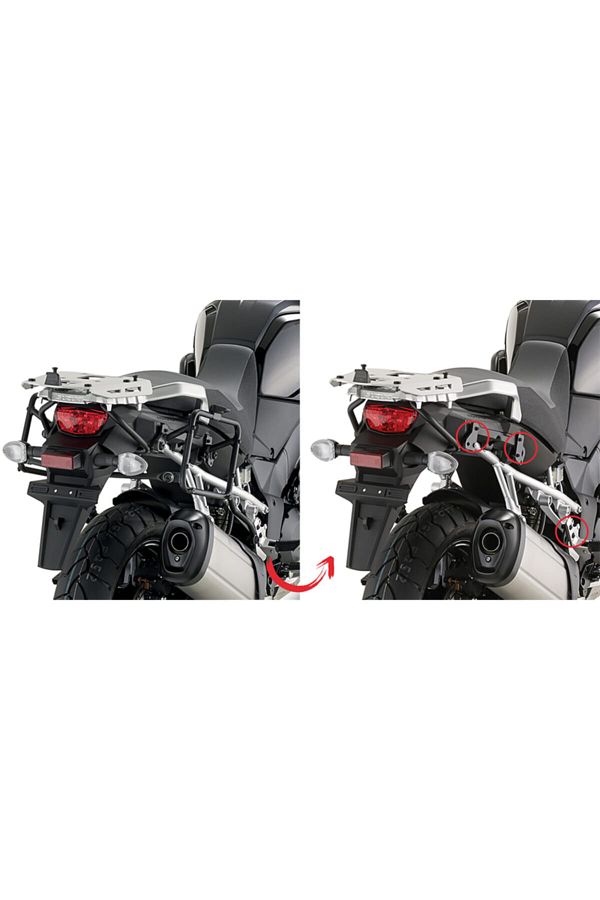 Klr3105 Suzukı Dl 1000 V strom 14 19 Uyumlu Yan Çanta Taşıyıcı