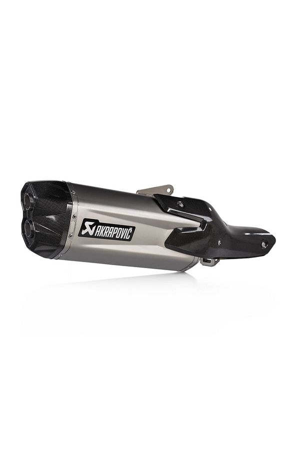 S-H11SO3-HGIT HONDA NT1100 (22-24) SLIP-ON LINE (TITANIUM) EGZOZ