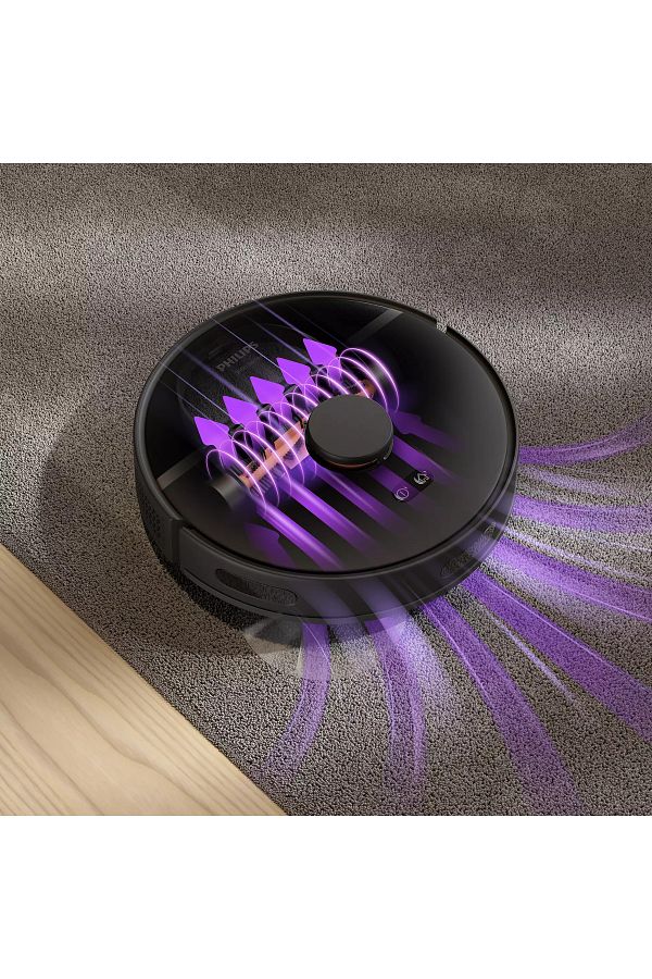 Philips Otomatik Boşaltma İstasyonlu 230dk çalışma süresi Anti Alerjik MOP-Halı tanıma - Görsel 2