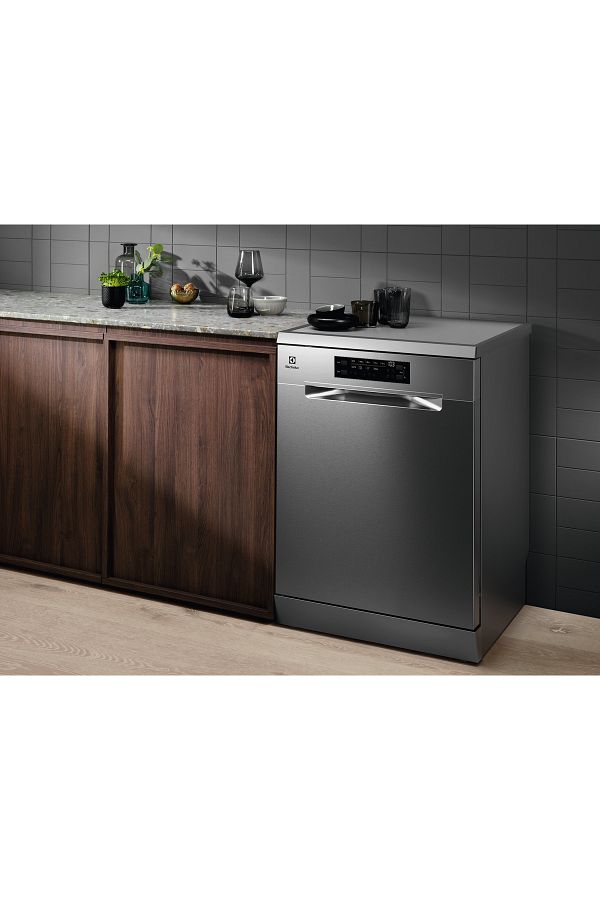 Electrolux ESM48310SX MaxiFlex SatelliteClean AirDry D Enerji Sınıfı 8 Program 14 Kişilik Bulaşık Makinesi Inox - Görsel 12