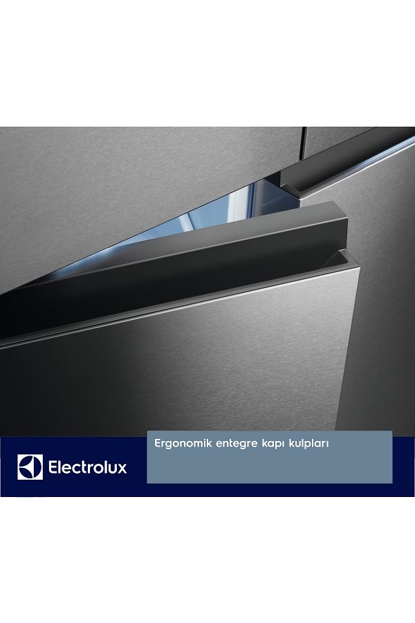 Electrolux ELT9VE52U0 MultiSwitch 522L 4 Kapılı No-Frost Gardrop Tipi Buzdolabı E Enerji Sınıfı Inox - Görsel 8