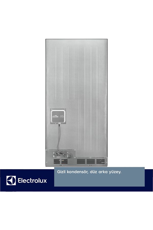Electrolux ELT9VE52U0 MultiSwitch 522L 4 Kapılı No-Frost Gardrop Tipi Buzdolabı E Enerji Sınıfı Inox - Görsel 9